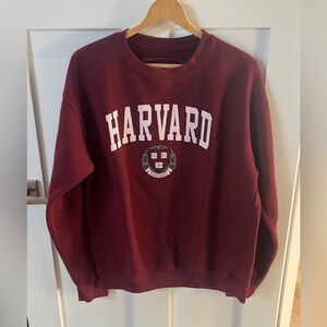 Harvard Bay State Apparel Sweatshirt. Size Large